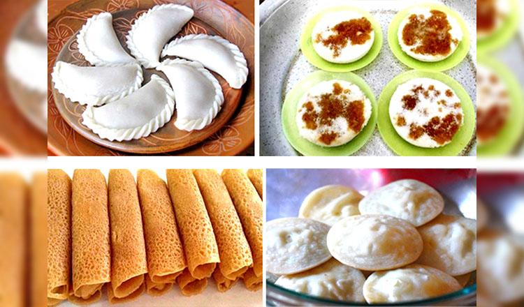 শীতে খেজুর গুড়ের বাহারি পিঠাপুলি